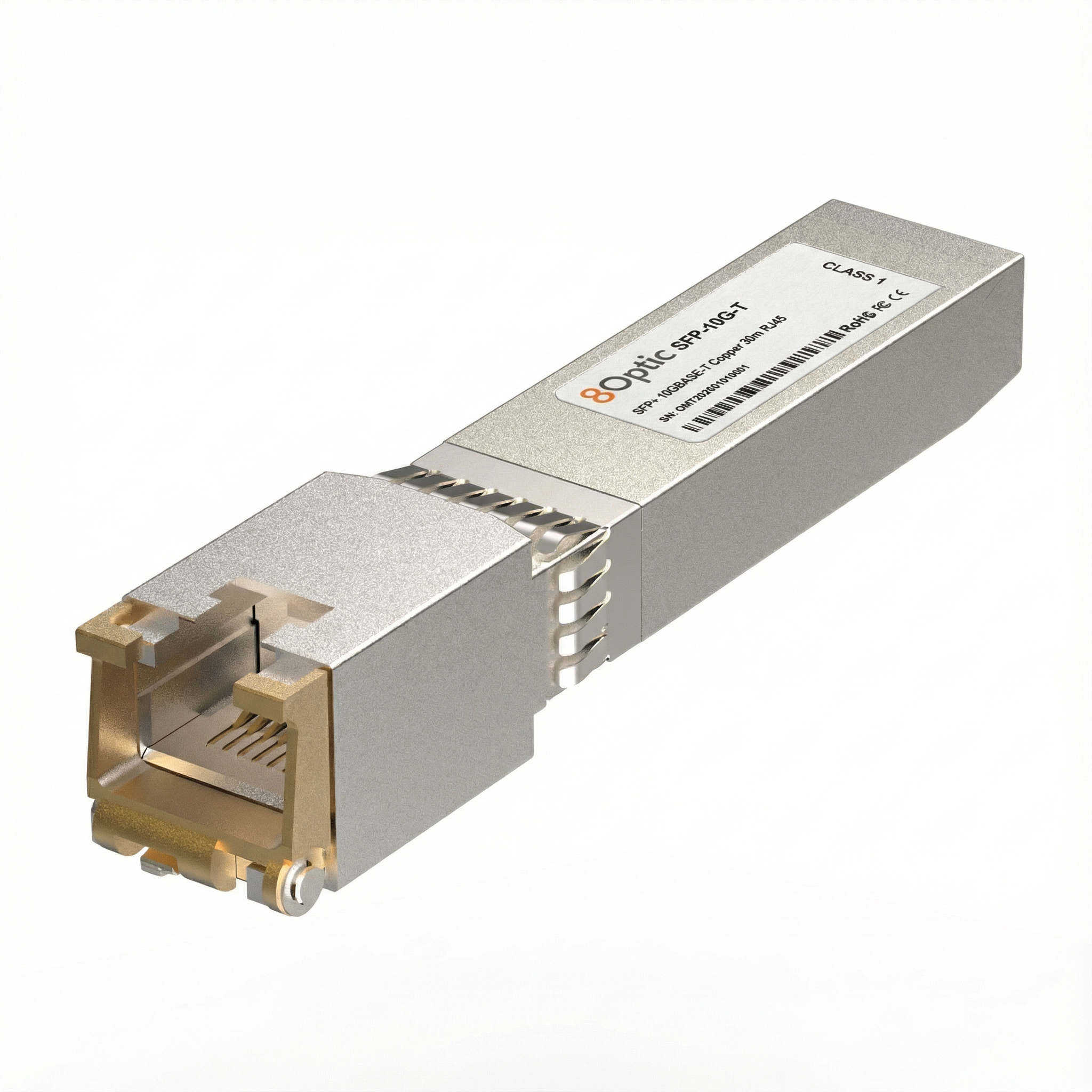 10G SFP+ Copper Transceiver, 10GBASE-T RJ45 30m, Cisco Compatible